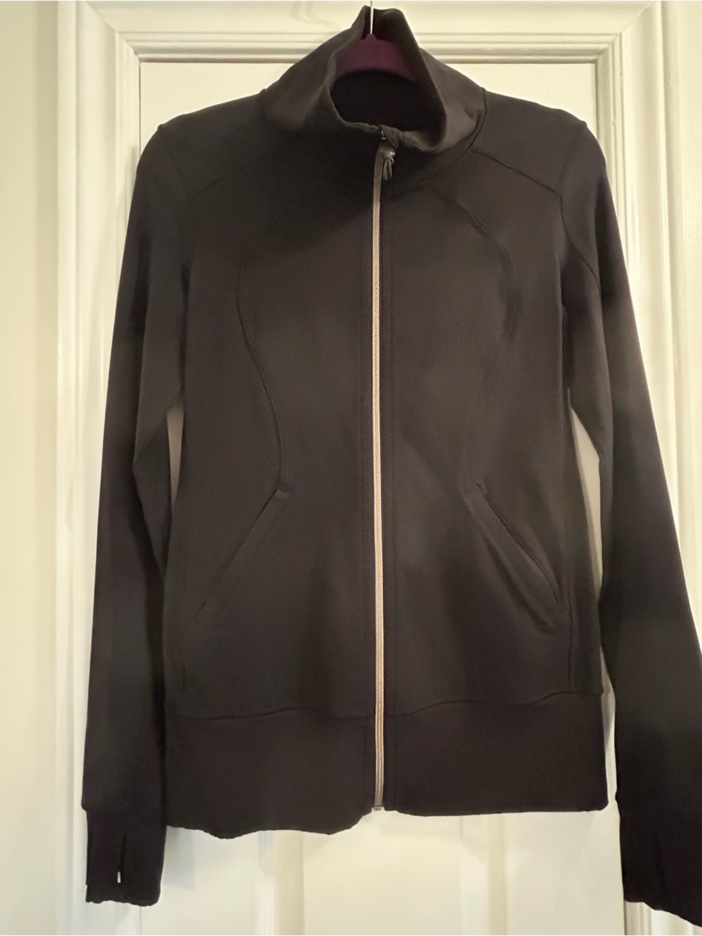 Women’s Black Full-Zip Jacket